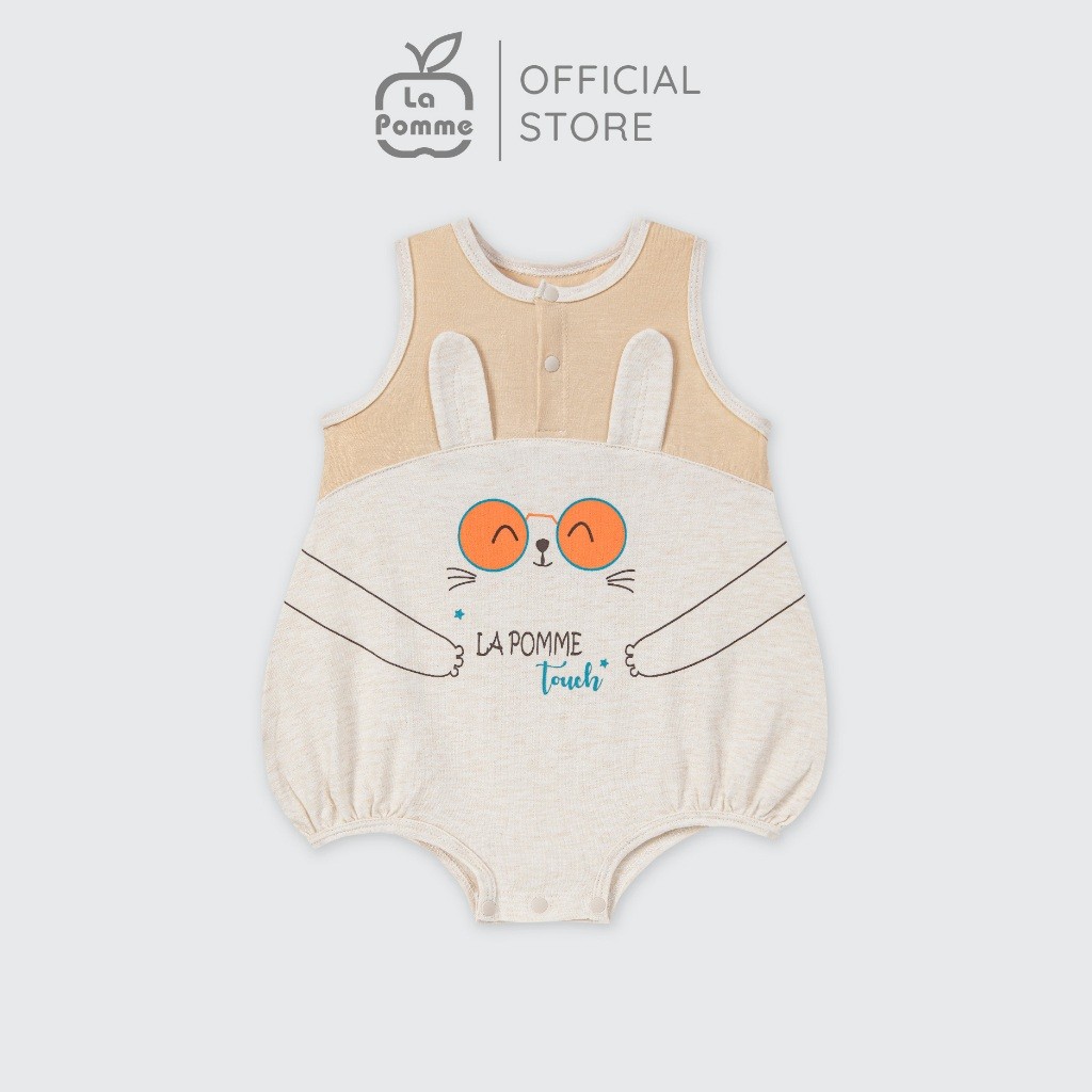LaPom Body liền sát nách La Pomme Dễ thương - Đồ sơ sinh cho bé - Đồ sơ sinh bé trai - Baby - Đồ sơ sinh bé gái