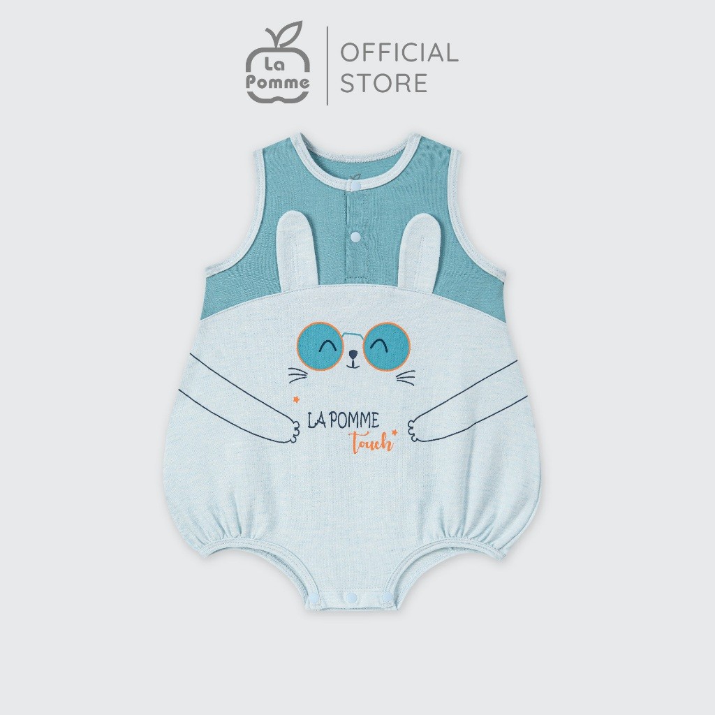 LaPom Body liền sát nách La Pomme Dễ thương - Đồ sơ sinh cho bé - Đồ sơ sinh bé trai - Baby - Đồ sơ sinh bé gái