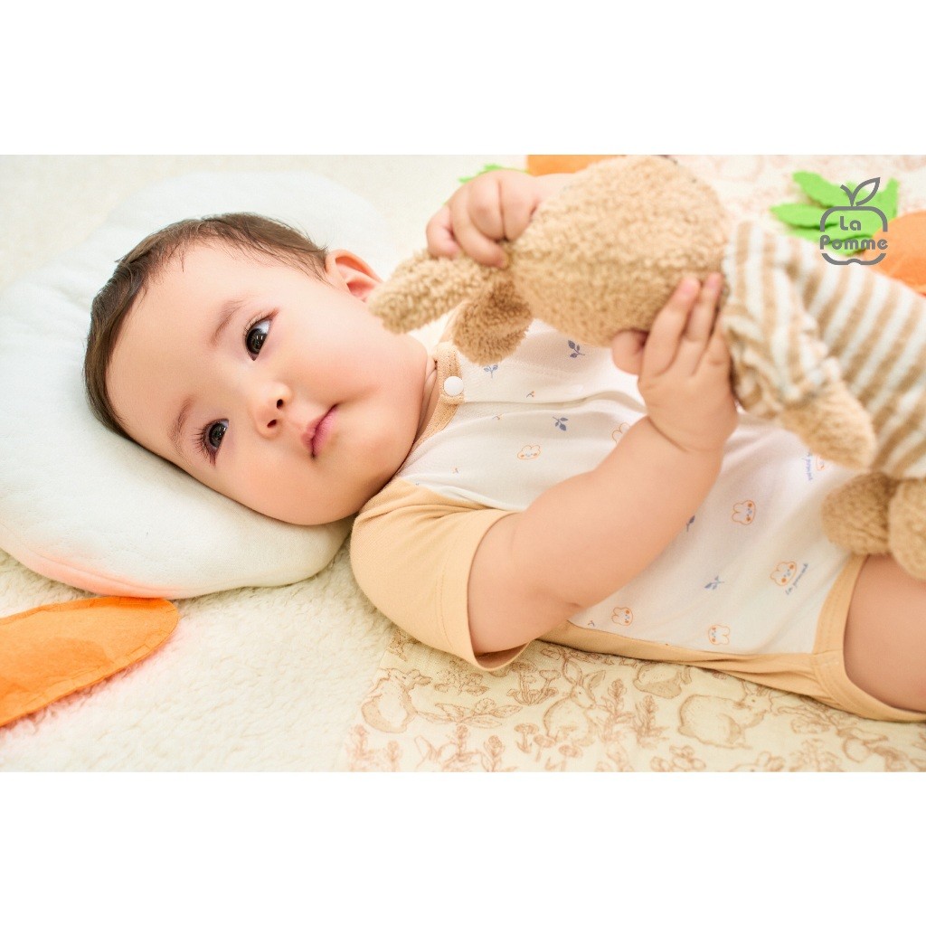 LaPom Body chip cộc tay La Pomme họa tiết dễ thương - Đồ sơ sinh cho bé - Đồ sơ sinh bé trai - Baby - Đồ sơ sinh bé gái