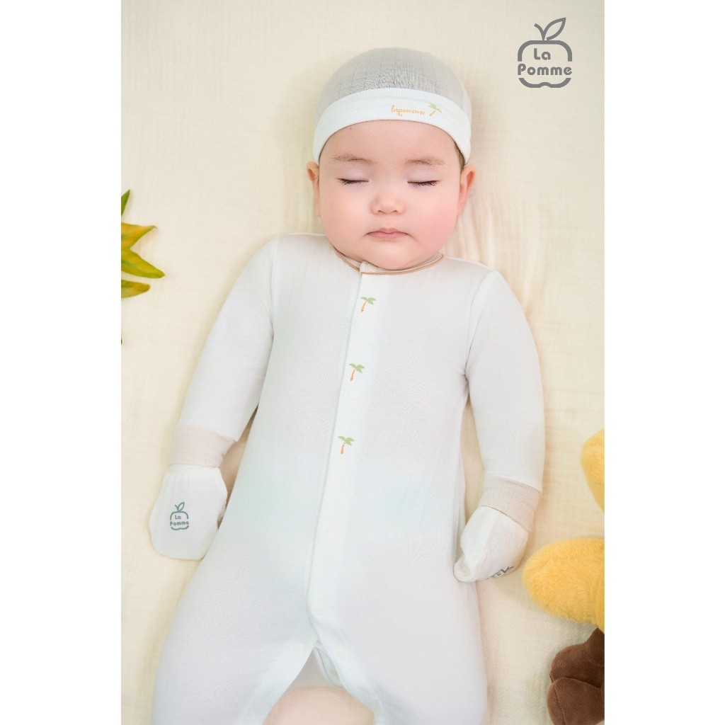 LaPom Body dài tay La Pomme Mùa hè của bé - Đồ sơ sinh cho bé - Đồ sơ sinh bé trai - Baby - Đồ sơ sinh bé gái