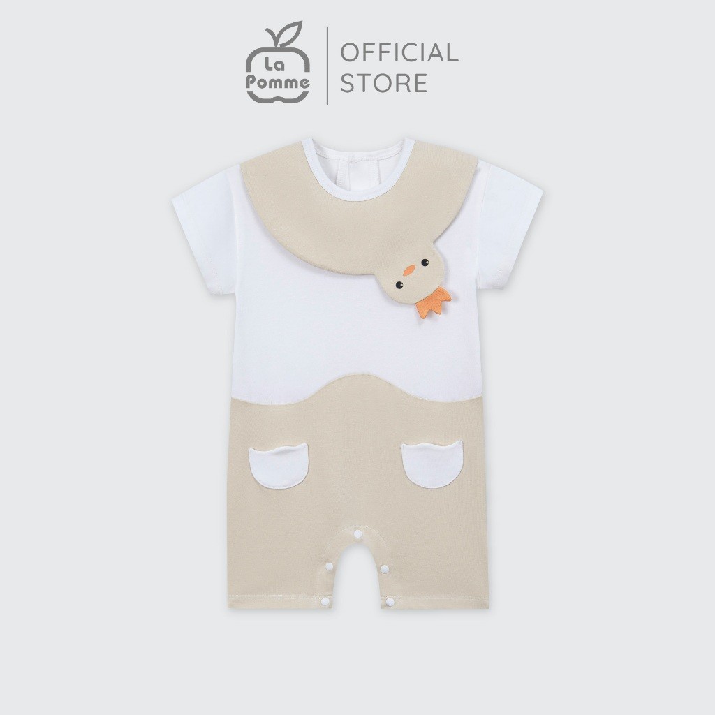 LaPom Body cộc tay La Pomme Gà bông tinh nghịch - Đồ sơ sinh cho bé - Đồ sơ sinh bé trai - Baby - Đồ sơ sinh bé gái