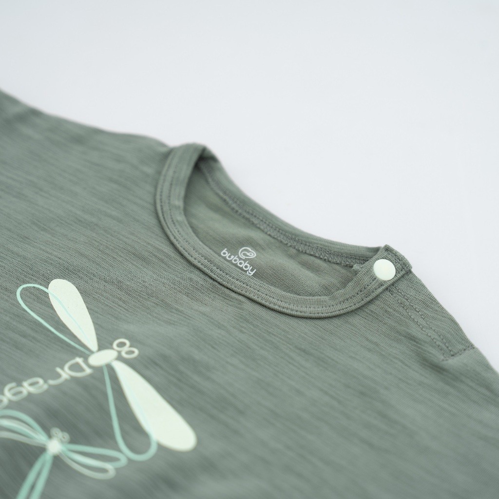 (1M-12M) Bộ đồ liên thân dài tay cài vai BCT210101 Pure Cotton Dona cho bé sơ sinh  - | Quần áo BU Baby