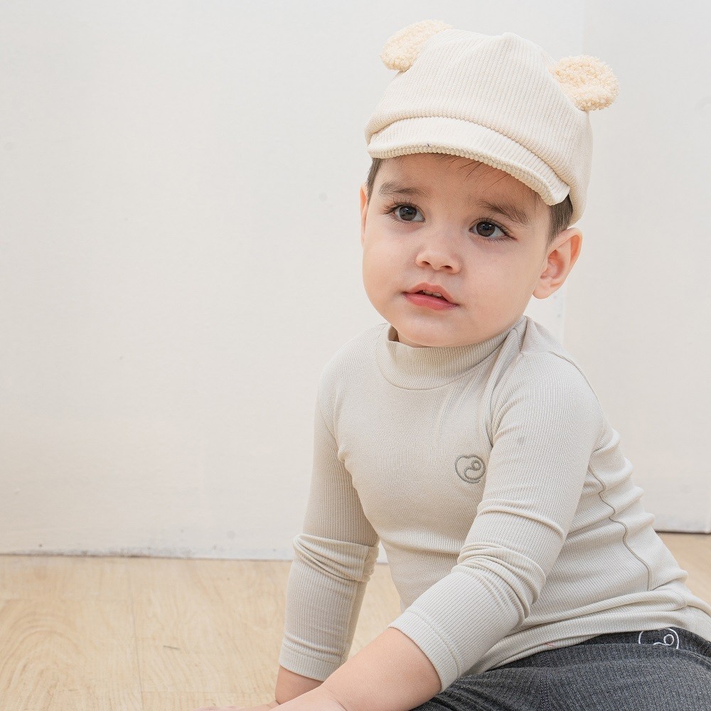 Set 3 áo giữ nhiệt dài tay cổ 3cm giữ nhiệt cho bé  - Molist BMD310903 | Quần áo BuBaby chính hãng