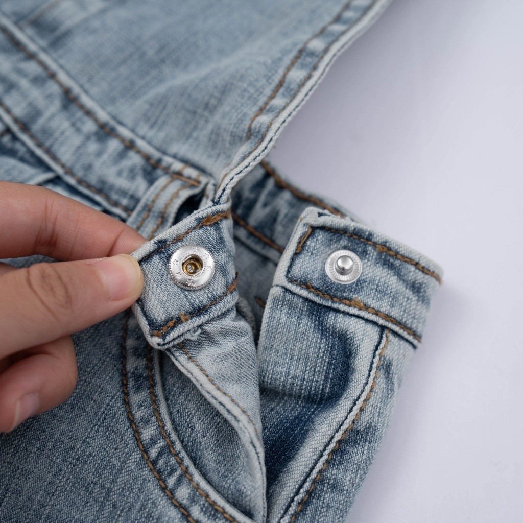 (1Y-5Y) Váy yếm Jeans mềm BU cho bé gái BDE503101 Bubaby bé trai – Bubaby bé gái – Quần áo Bubaby