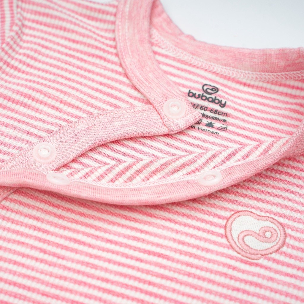 (0-9M) Bodysuit cho bé Sơ Sinh BSR210800 chất liệu Siro Cotton mềm mại BU Baby
