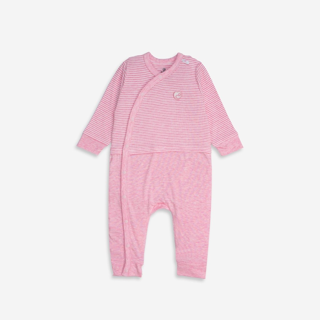 (0-9M) Bodysuit cho bé Sơ Sinh BSR210800 chất liệu Siro Cotton mềm mại BU Baby