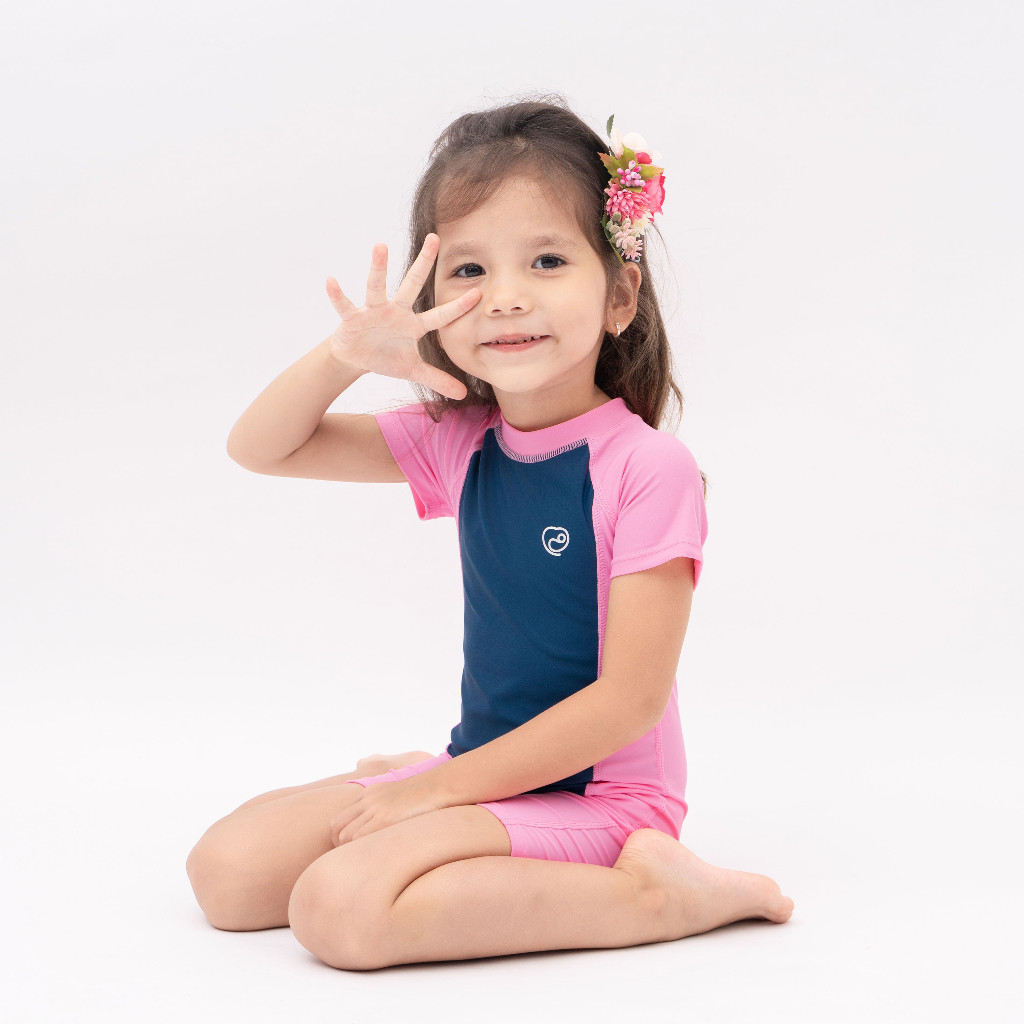 Tổng hợp đồ bơi liền thân UPF 50+ BU Aqua | Quần áo BuBaby chính hãng