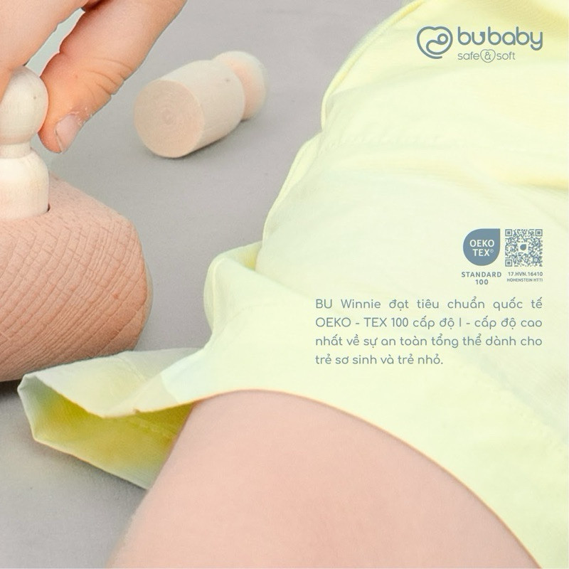 (1Y-4Y) Quần đùi Winie thoải mái, dễ vận động, phối túi thời trang BuBaby BWI430000 | Quần áo BuBaby chính hãng