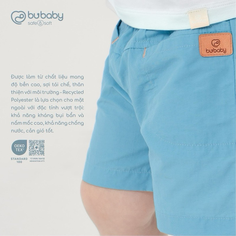 (1Y-4Y) Quần đùi Winie thoải mái, dễ vận động, phối túi thời trang BuBaby BWI430000 | Quần áo BuBaby chính hãng