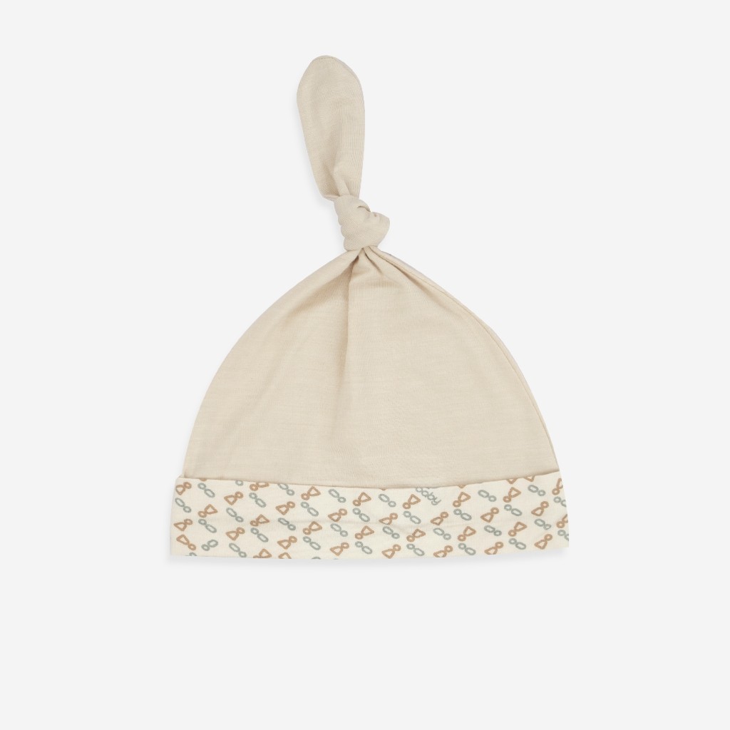 Mũ nút thắt Iconic dễ thương chất liệu mềm mại, thoải mái cho bé - Bambus ABB1924NS | Phụ kiện BuBaby chính hãng