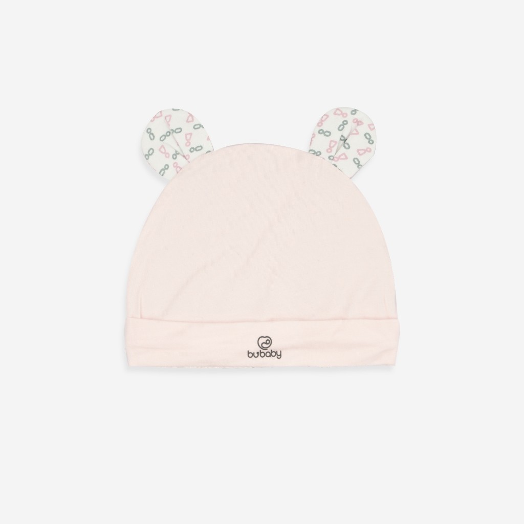 Mũ tai gấu Iconic dễ thương chất liệu mềm mại, thoải mái cho bé - Bambus ABB1928NS | Phụ kiện BuBaby chính hãng