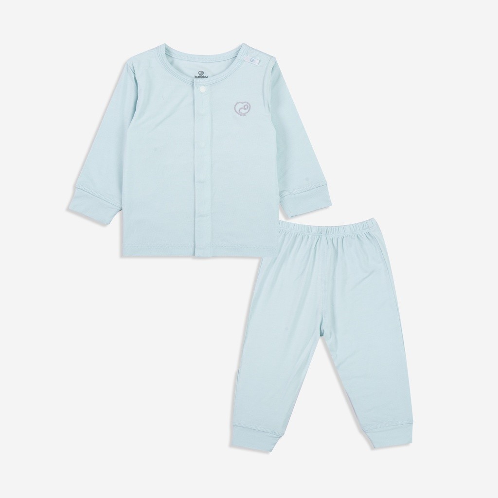 Bộ quần áo dài tay cài giữa Twinkle - Bambus BBB110200 | Quần áo BuBaby chính hãng