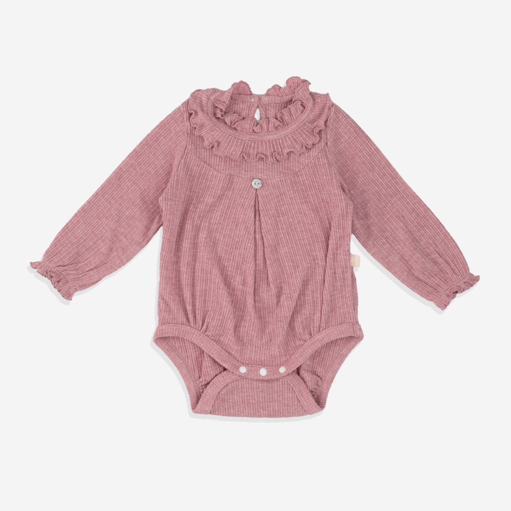 (1-12M) Body len BU cho bé gái BWL211000 | Quần áo BU Baby chính hãng