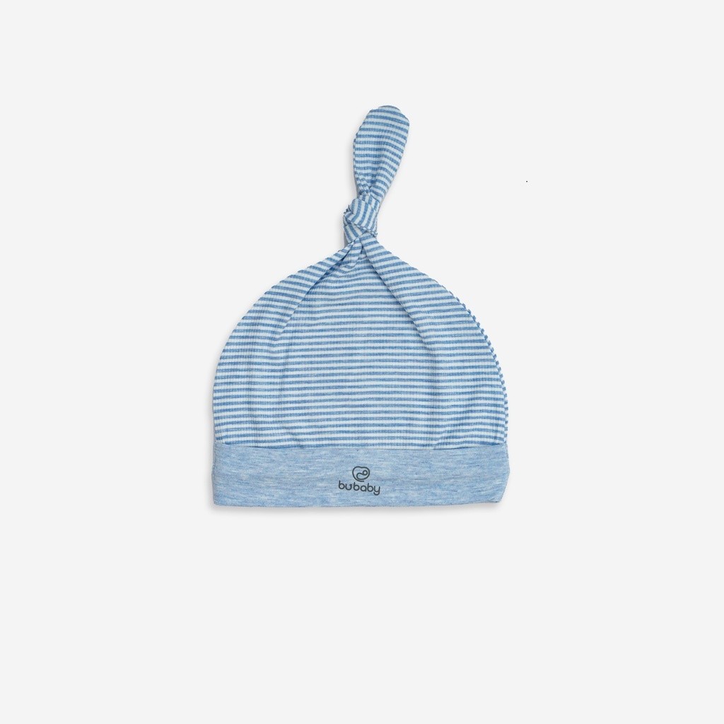 Mũ Sơ Sinh cho bé đáng yêu chất liệu Siro Cotton ASR192400 | Phụ kiện BuBaby chính hãng