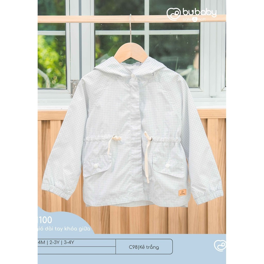 (6M-4Y) Áo khoác Bubaby cho bé - Áo gió Bubaby - Bubaby bé trai – Bubaby bé gái – Quần áo Bubaby - Bubaby áo khoác