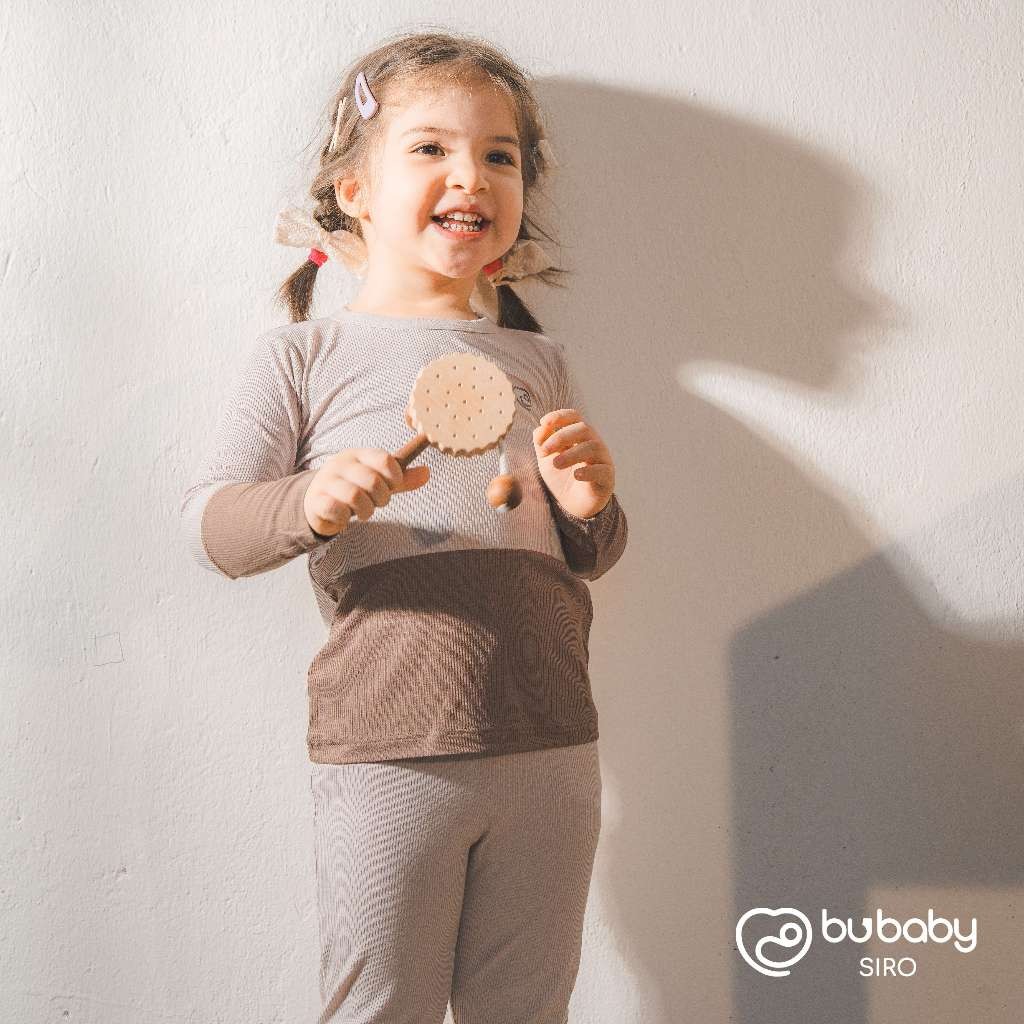 (1Y-5Y) Bộ quần áo dài tay cho bé - Bu baby bé trai – Bubaby bé gái – Quần áo Bubaby chính hãng