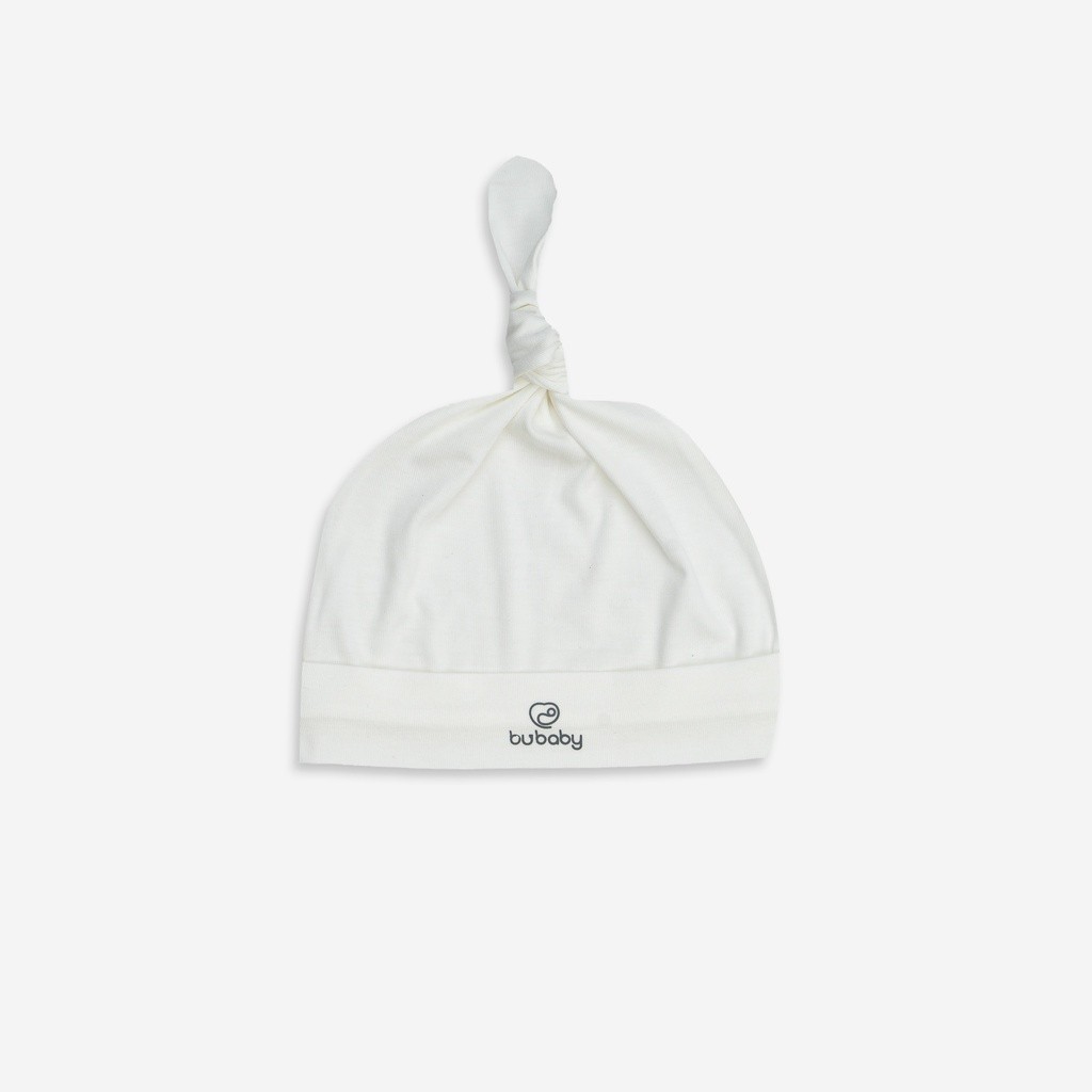 Mũ Sơ Sinh cho bé đáng yêu chất liệu Siro Cotton ASR192400 | Phụ kiện BuBaby chính hãng