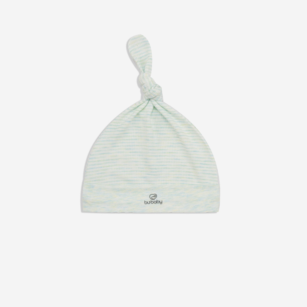 Mũ Sơ Sinh cho bé đáng yêu chất liệu Siro Cotton ASR192400 | Phụ kiện BuBaby chính hãng
