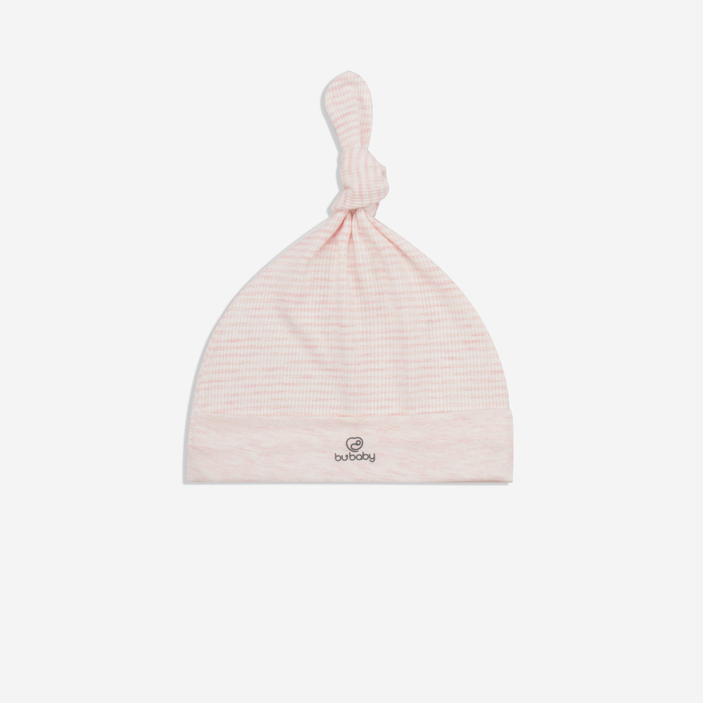 Mũ Sơ Sinh cho bé đáng yêu chất liệu Siro Cotton ASR192400 | Phụ kiện BuBaby chính hãng