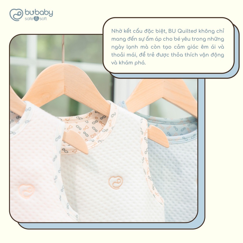 (1Y-5Y) Áo gile chần bông BU cho bé BBS390800 Bubaby bé trai – Bubaby bé gái – Quần áo Bubaby