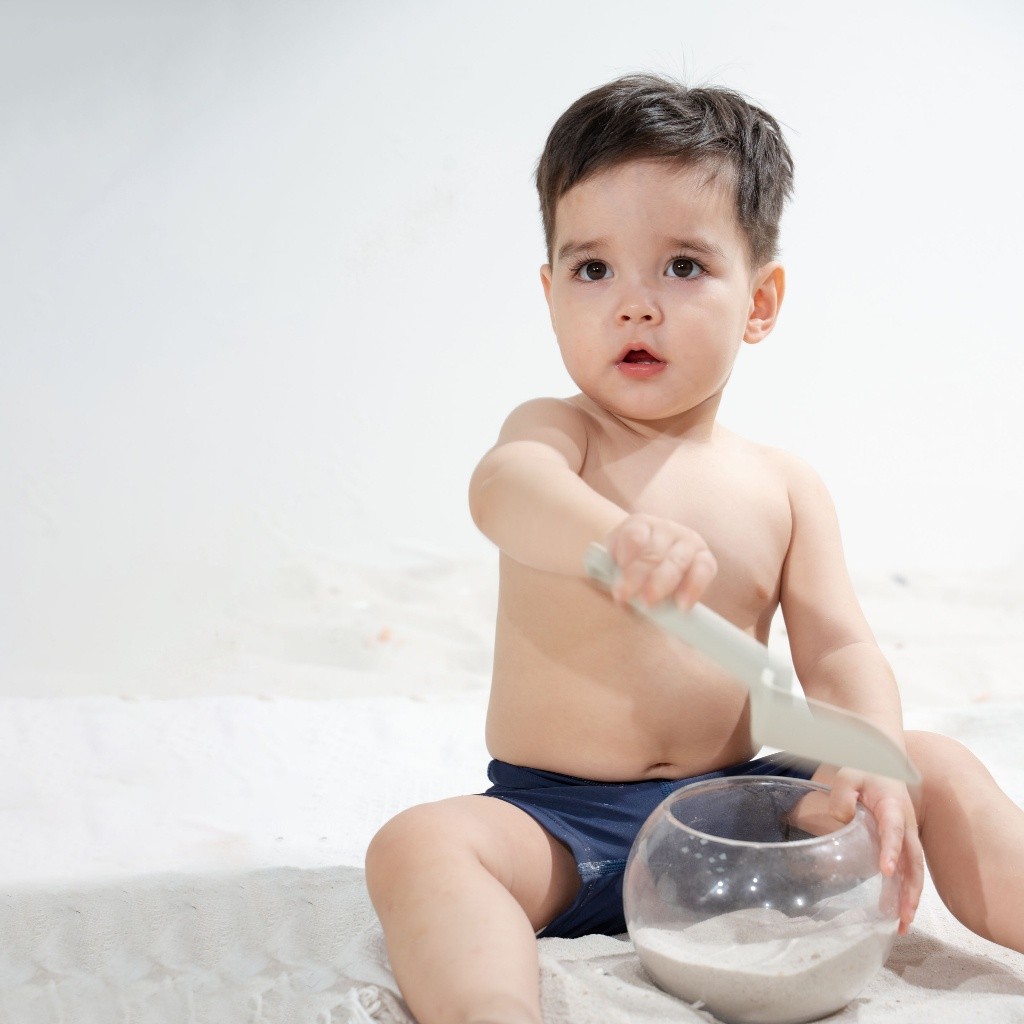 (1Y-4Y) Quần bơi đùi UPF 50+ BU Aqua BSM430001 Bu baby đồ bơi - Đồ bơi cho bé