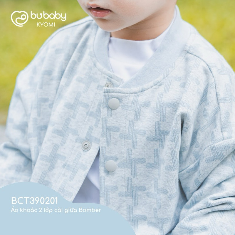 (1Y-5Y) Bubaby Áo khoác 2 lớp cho bé BCT390200 - BCT390201 - Bubaby bé trai – Bubaby bé gái – Quần áo Bubaby