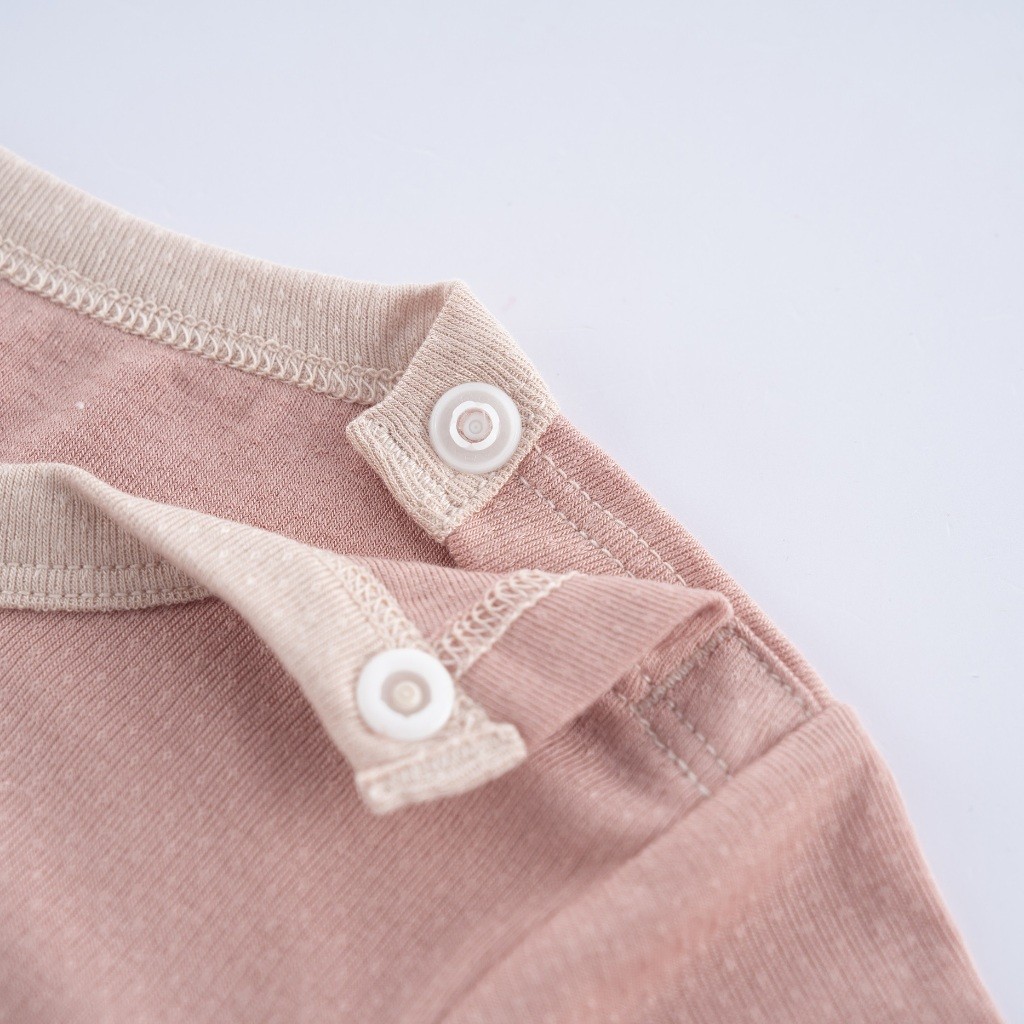 (6M-3Y) Bộ ngắn tay cài vai Siro cho bé BSR130100 - Bu baby bé trai - bu baby bé gái Quần áo BU Baby Siro