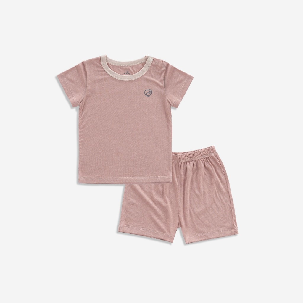 (6M-3Y) Bộ ngắn tay cài vai Siro cho bé BSR130100 - Bu baby bé trai - bu baby bé gái Quần áo BU Baby Siro