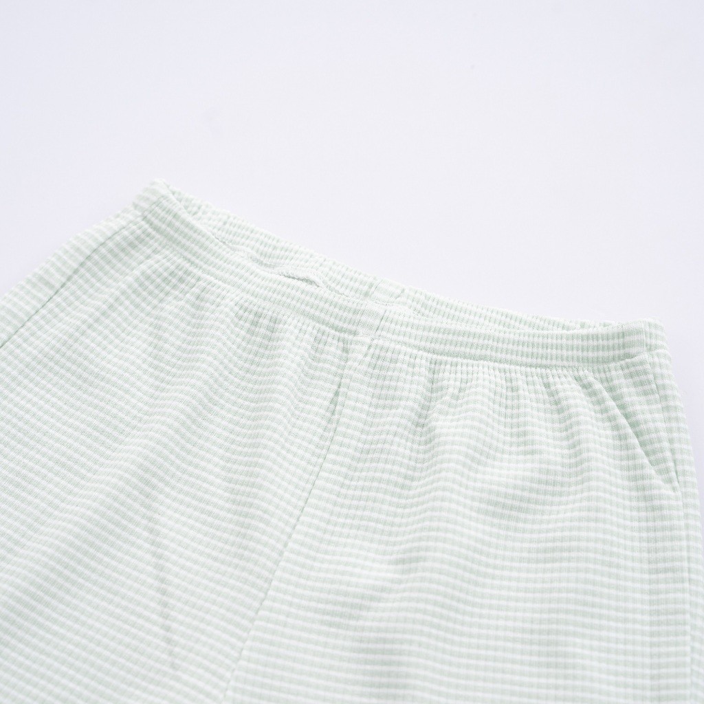 Bộ ngắn tay cài giữa xuân hè cho bé sơ sinh từ 1 đến  12 tháng - BU Siro BSR130202  | Quần áo BuBaby chính hãng