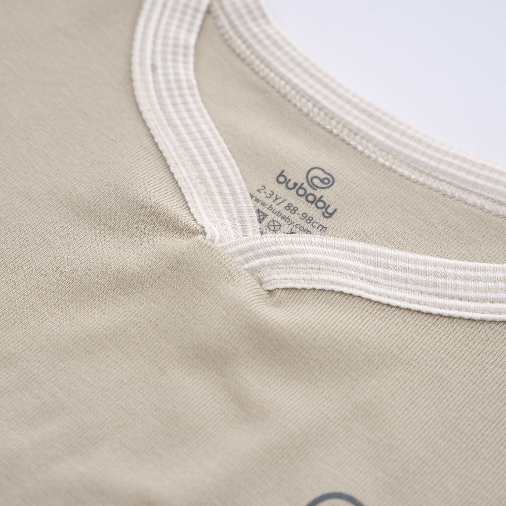 (1Y-5Y) Bộ sát nách cổ V Siro - BU baby bé trai - Bu baby bé gái Quần áo Bu Baby chính hãng Siro BSR140600