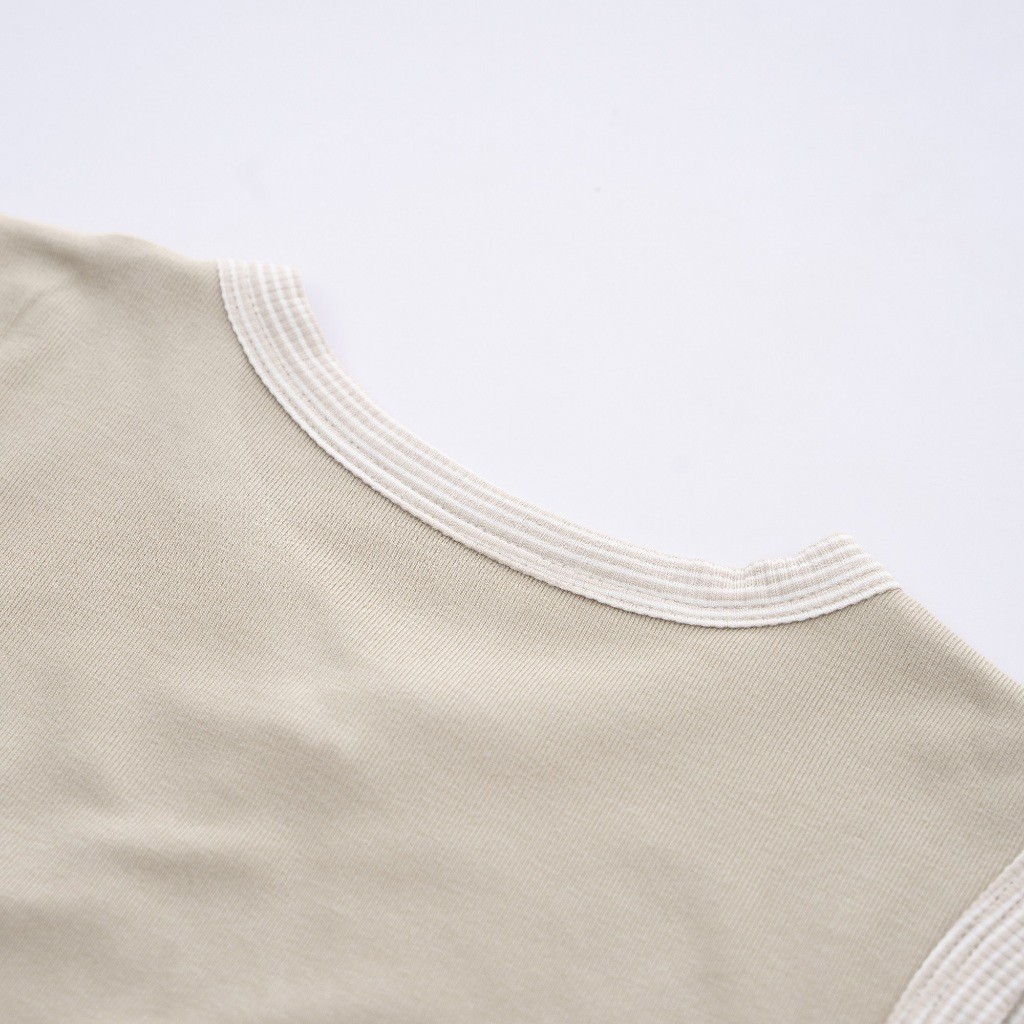 (1Y-5Y) Bộ sát nách cổ V Siro - BU baby bé trai - Bu baby bé gái Quần áo Bu Baby chính hãng Siro BSR140600