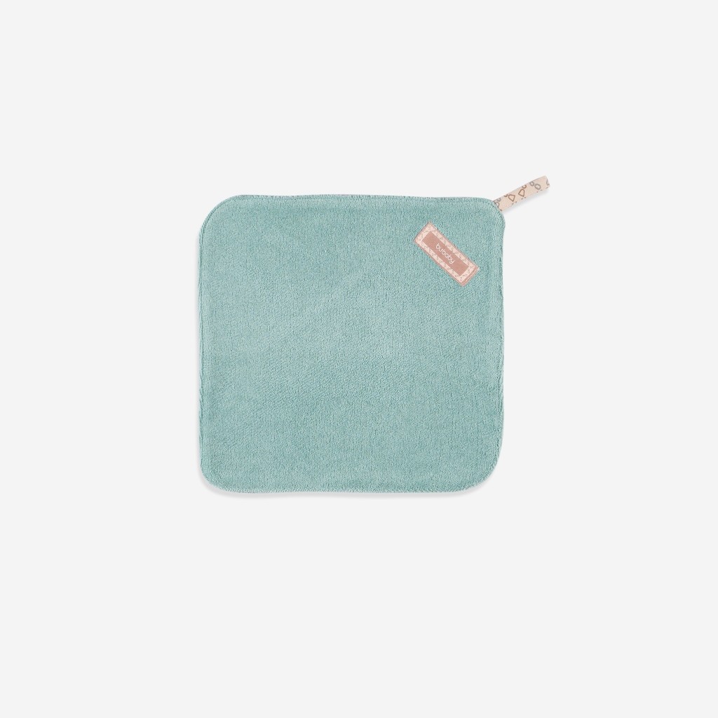 Set 2 Khăn mặt vuông mềm mại cho bé - BU Siro ATR102300 | Phụ kiện BuBaby chính hãng