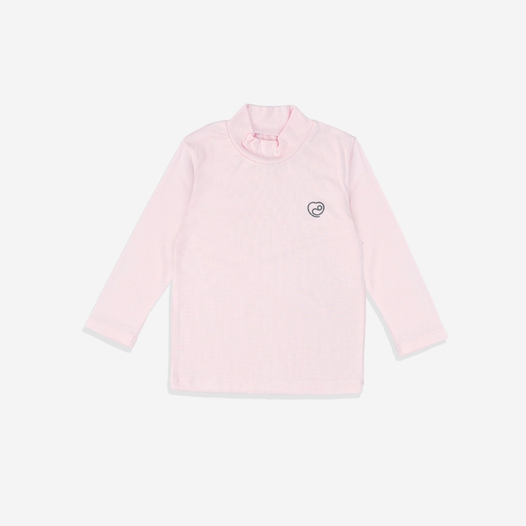 (6M-5Y) Áo dài tay cao cổ BSR310901 Siro Jacquard nhiều màu sắc - Siro - Bubaby bé trai – Bubaby bé gái – Quần áo Bubaby