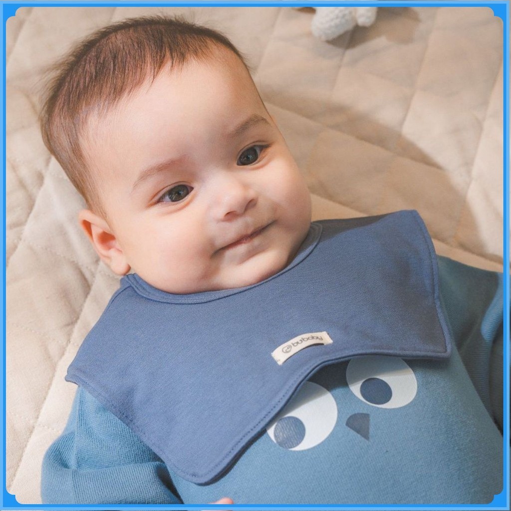 (Freesize) Yếm cho bé cài sau U like ACT011003- Bubaby sơ sinh