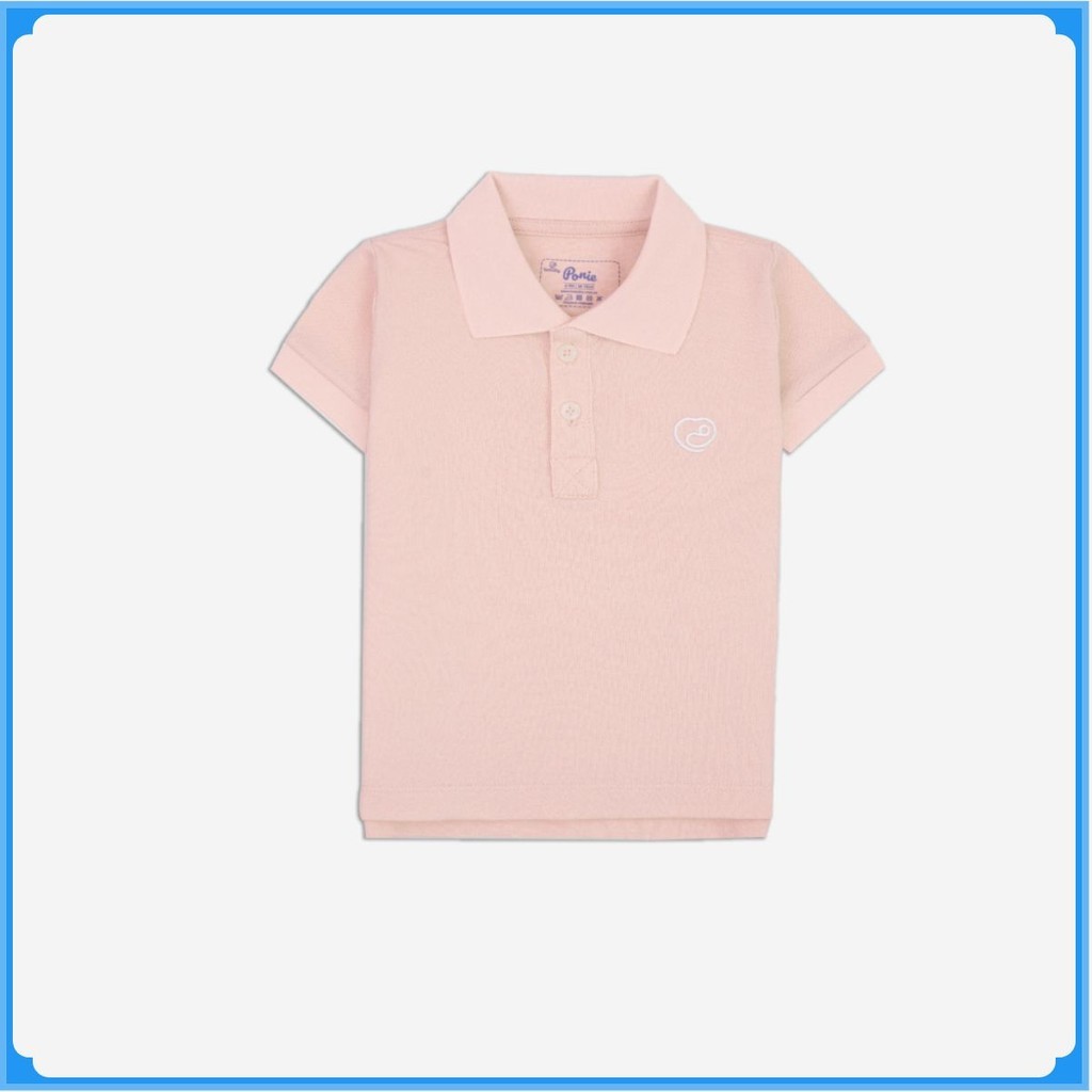 (6M-9M) Áo ngắn tay cổ Polo BuBaby cho bé chất liệu sợi tre và bông hữu cơ - Ponie BPN330302 | Quần áo chính hãng