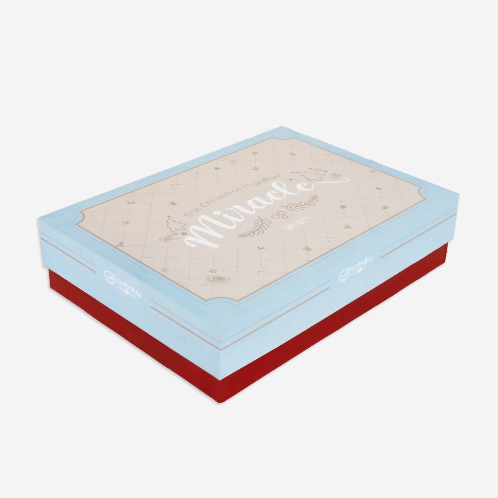 Hộp quà quần áo Giáng sinh 17 chi tiết dành cho bé Miracle Box - GCT600001 | Quần áo BuBaby chính hãng