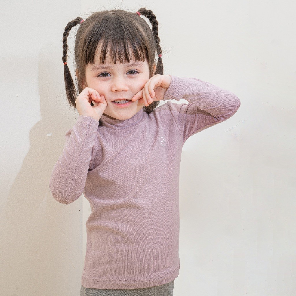 Áo giữ nhiệt dài tay cổ 3cm giữ ấm cho bé - Siro BSR310900 | Quần áo BuBaby chính hãng