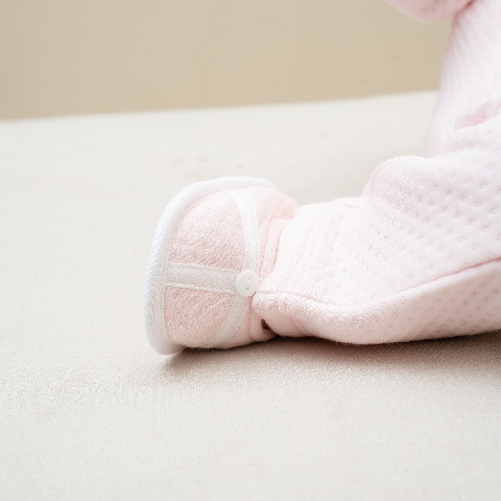 (6M-12M) Giày vải chần bông - BU Quilted ABS420000  | Phụ kiện BuBaby chính hãng