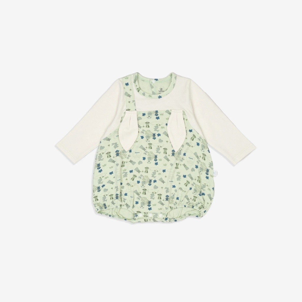 (1M-12M) Body chip dài tay cho bé BCT2166FF Bubaby bé trai – Bubaby bé gái – Quần áo Bubaby