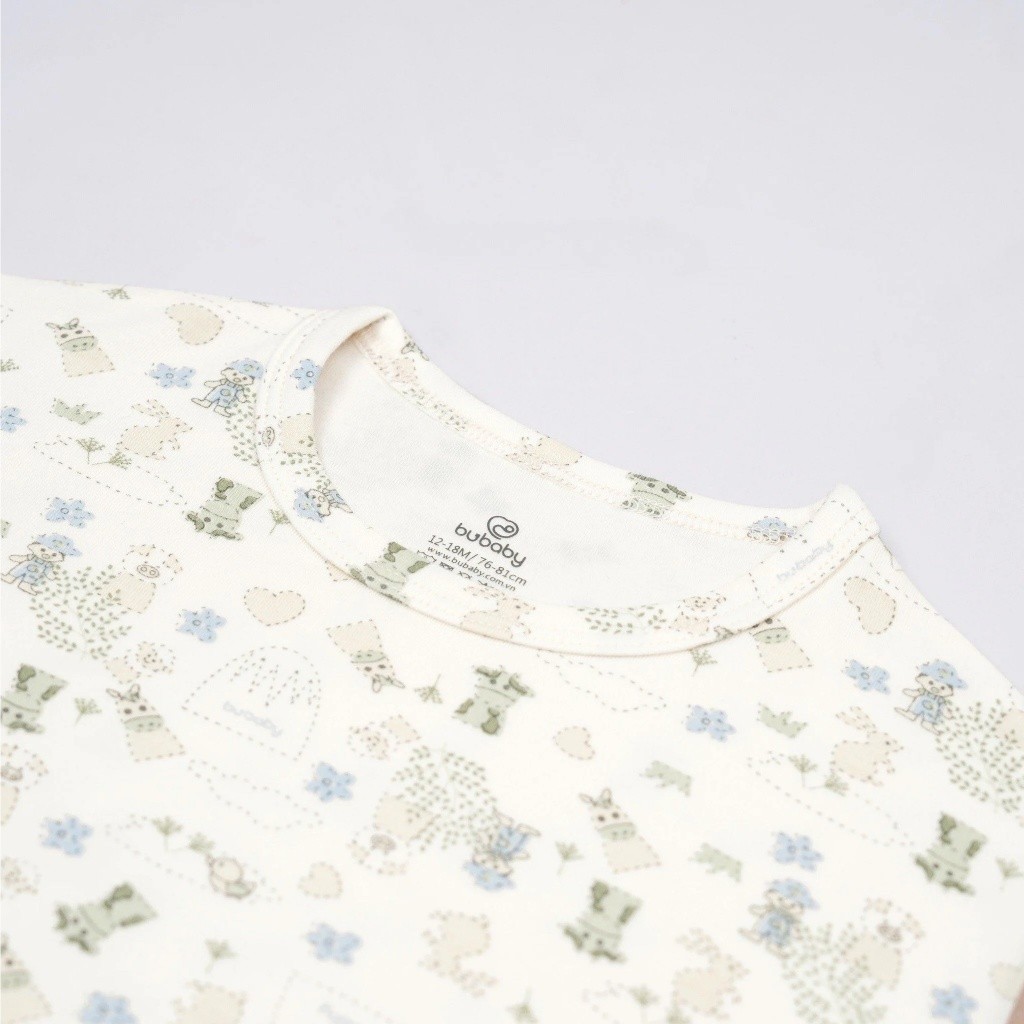(6M-5Y) Bộ dài tay thu đông bé gái BU BCT110408 Bubaby bé trai – Bubaby bé gái – Quần áo Bubaby