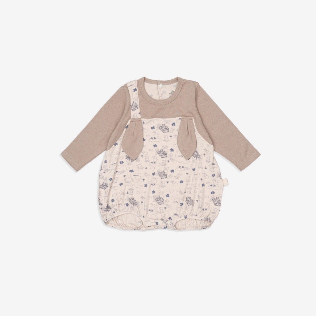 (1M-12M) Body chip dài tay cho bé BCT2166FF Bubaby bé trai – Bubaby bé gái – Quần áo Bubaby