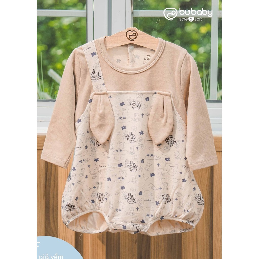 (1M-12M) Body chip dài tay cho bé BCT2166FF Bubaby bé trai – Bubaby bé gái – Quần áo Bubaby