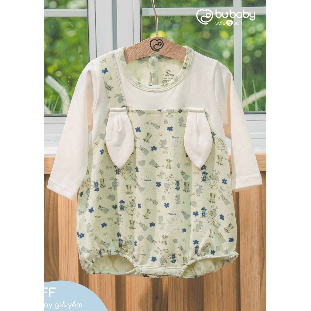 (1M-12M) Body chip dài tay cho bé BCT2166FF Bubaby bé trai – Bubaby bé gái – Quần áo Bubaby