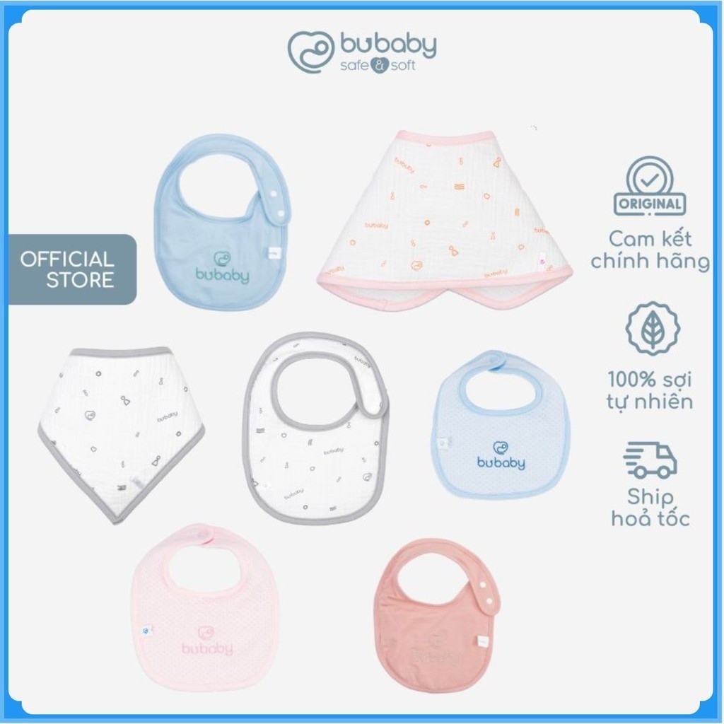 Tổng hợp các mẫu yếm cho bé sơ sinh, mềm mại thoải mái chính hãng BuBaby