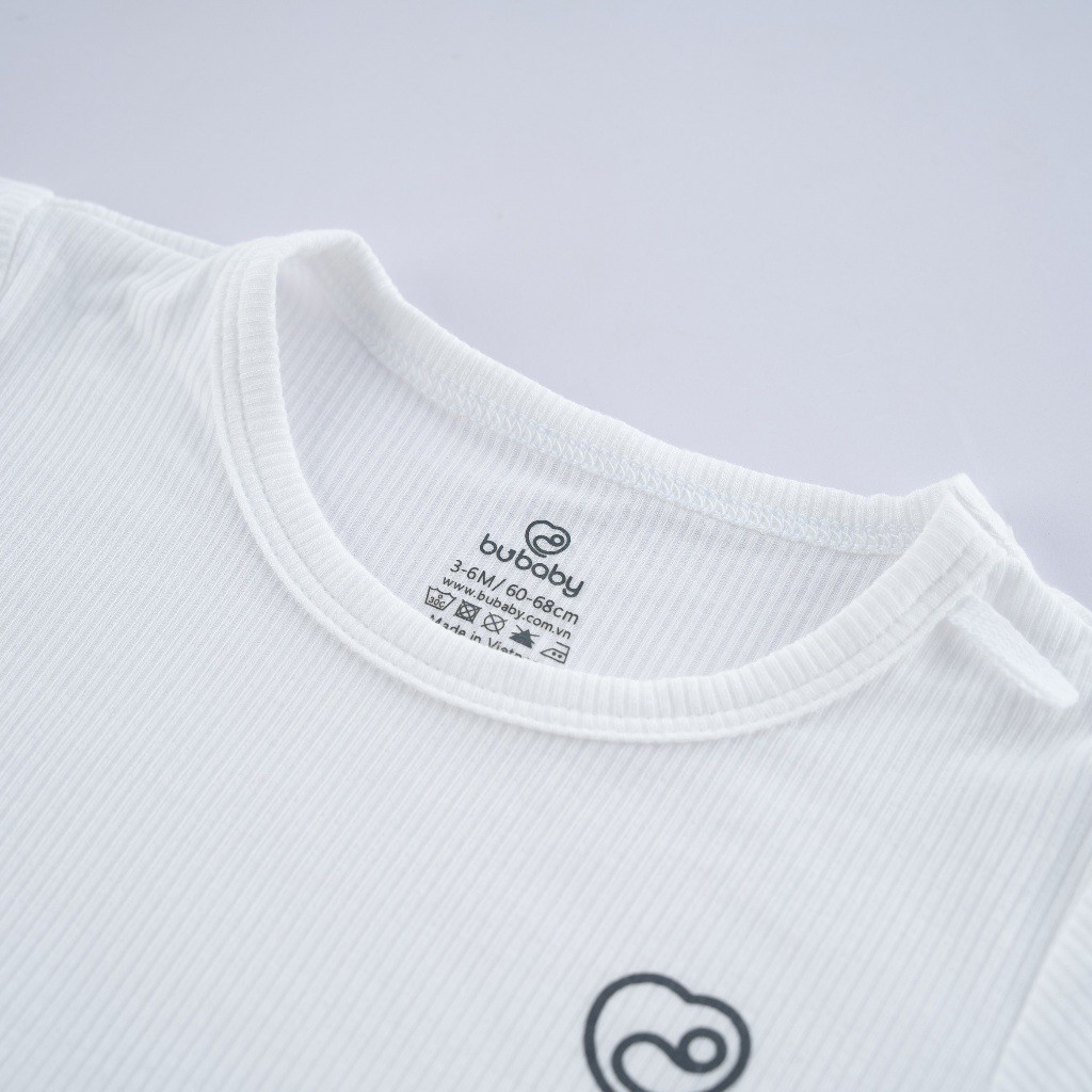 (3M-12M) Áo ngắn tay cổ tròn cho bé trai, bé gái BSR330402 - Áo bubaby bé trai - Áo bubaby bé gái Siro