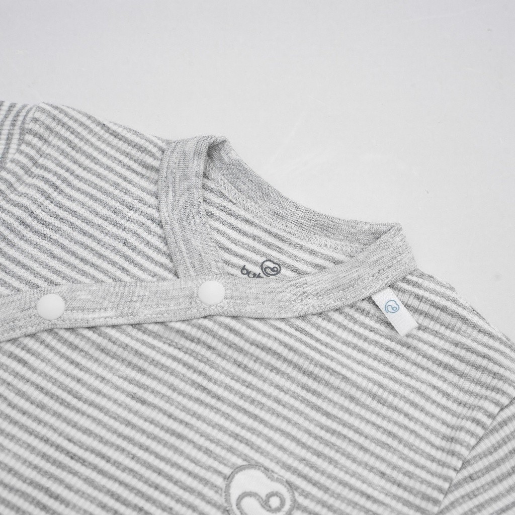 (0-6M) Bộ quần áo ngắn tay cài chéo BSR130800 - Bu baby sơ sinh – Quần áo Bubaby