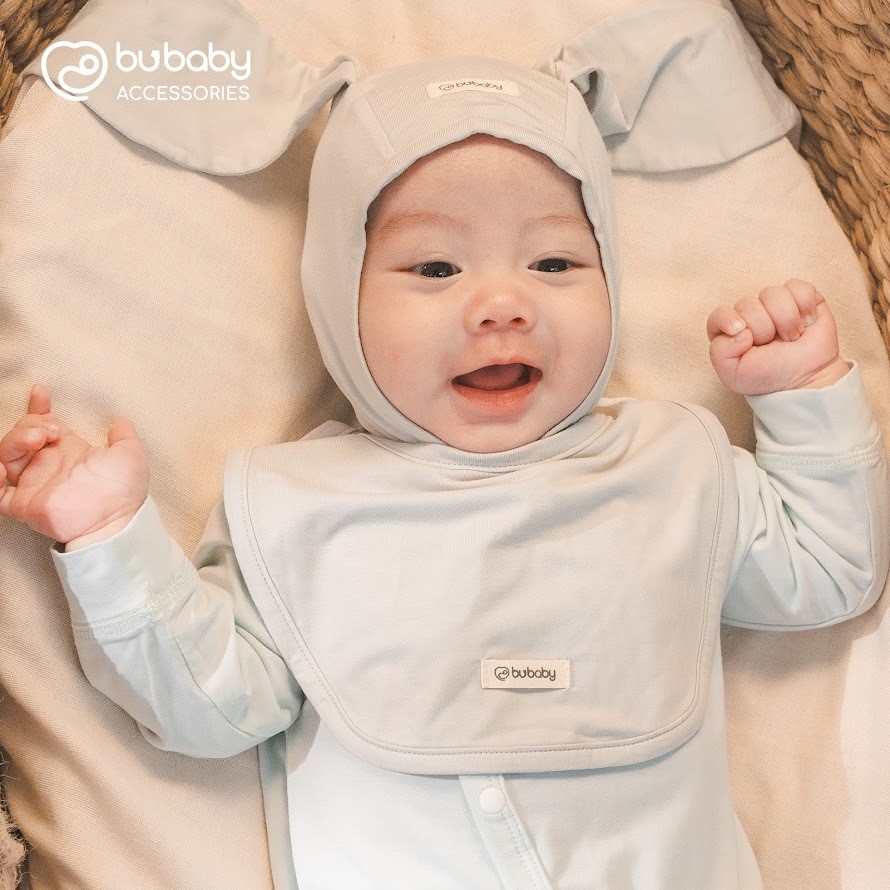 Yếm cho bé sơ sinh ABB011002 ABB0107DN ABB012000 - Yếm Bubaby - Bubaby sơ sinh - Mũ Bubaby - Bao tay Bu baby - Yếm cổ