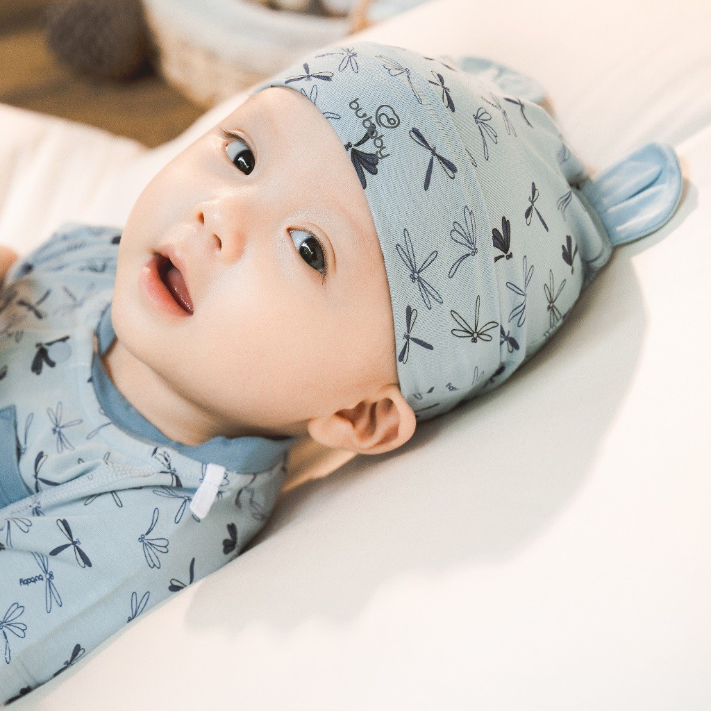 Mũ tròn tai gấu Bambus Dona cho bé sơ sinh ABB1928DN - Bambus - Bubaby sơ sinh - Mũ Bubaby - Bao tay Bu baby