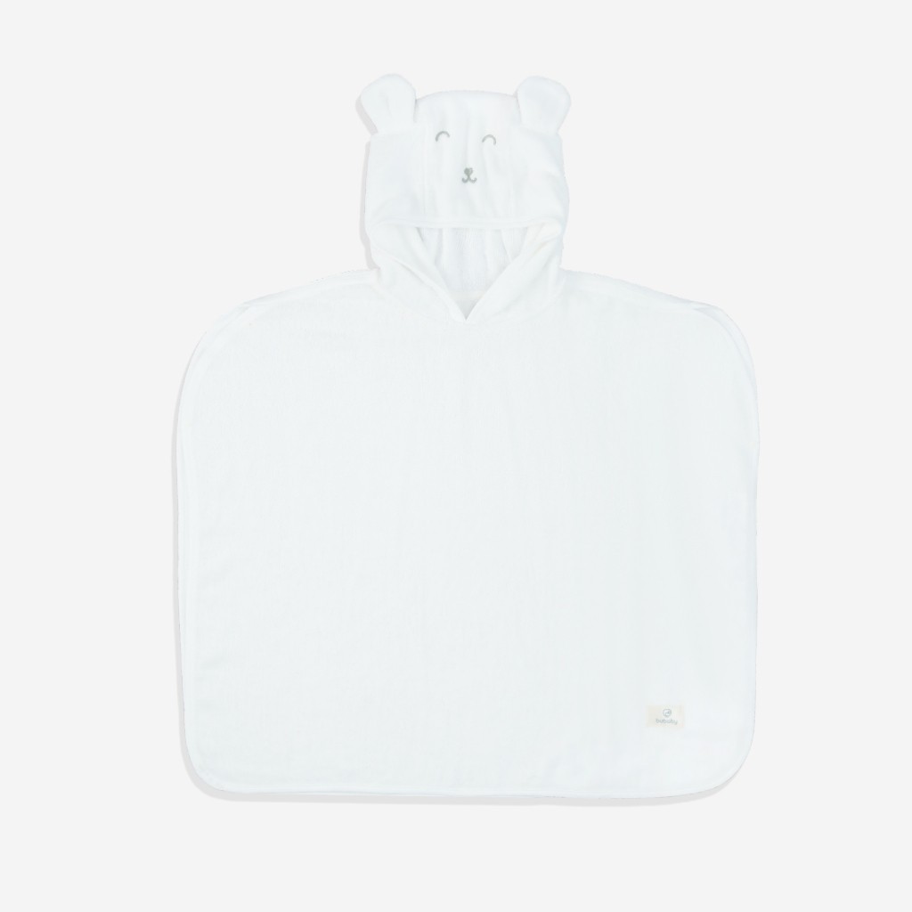 Khăn choàng tắm chui đầu Terry ATR060400 cho bé sơ sinh - Terry Cotton - Bu baby sơ sinh - Mũ Bubaby - Bao tay Bubaby
