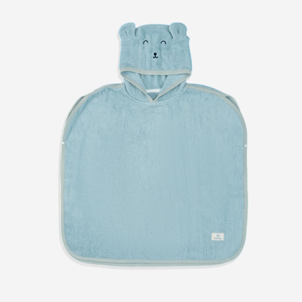 Khăn choàng tắm chui đầu Terry ATR060400 cho bé sơ sinh - Terry Cotton - Bu baby sơ sinh - Mũ Bubaby - Bao tay Bubaby